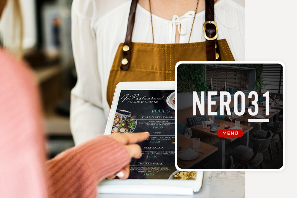 Menù + Landing page