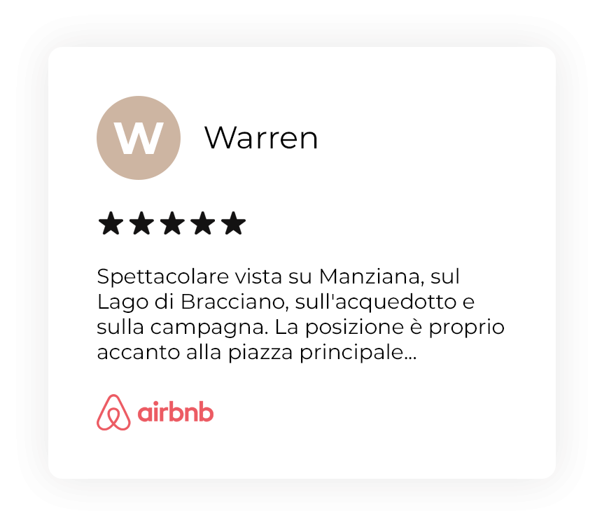 Recensione Airbnb