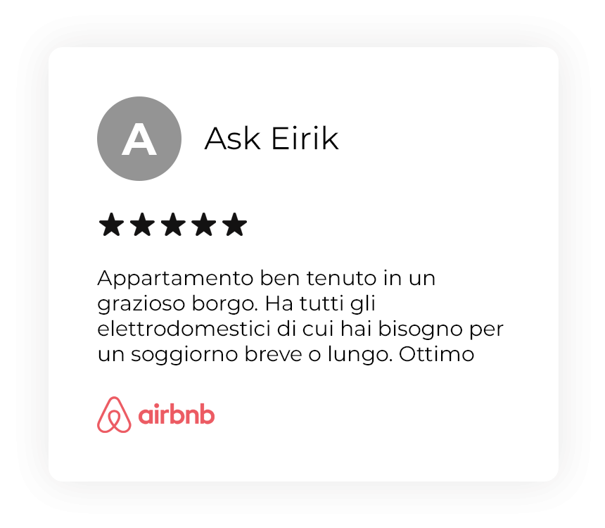 Recensione Airbnb