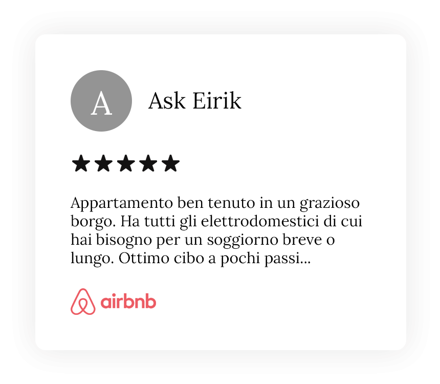 Recensione Airbnb