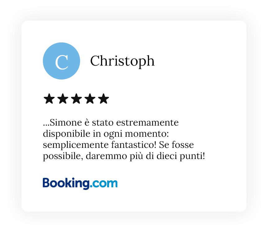 Recensione Booking
